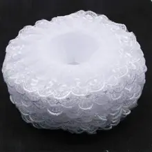 6Pcs Lace Bouquet Collar  Lace Collar DIY Bouquet Holder Wedding Bridal Bouquet Collar White Lace Decoration Bouquet Holder