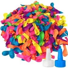 777 Pack Water Balloons Latex Small Balloons Assorted Colors Water Ballons with Refill Kits for Fight Game Pool Party Splash Fun
