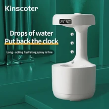 800ML Anti-gravity Air Humidifier Water Drop Aromatherapy Humidifiers Working For 8 Hours Air Purifiers For Dropshipping