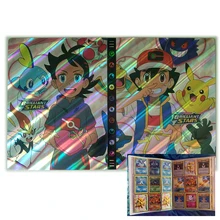 9 Pocket Big Size Pokemon Album Book Cartoon Card Map Folder Game Card VMAX GX Holder Collection Loaded List Kid Toy Gift L20