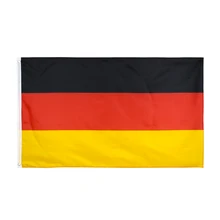 90x150cm black red yellow de deu german Deutschland germany flag