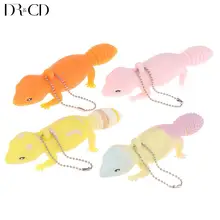 9cm Novelty Keychain Antistress Toy Funny Cartoon Soft Lizard Stress Toy Squeeze Prank Joke Toys For Kids Gag Gifts