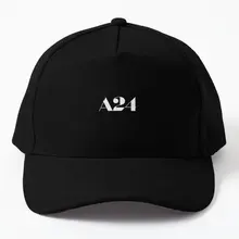 A24 White Logo  Baseball Cap Hat Sun Sport Spring   Black Casquette Mens Outdoor Snapback Fish Boys Czapka Summer Hip Hop