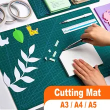 A3 A4 A5 PVC Cutting Mat High Elasticity Toughness 3MM Durable DIY Handicraft Art Engraving Board Paper Carving Pad for Drawing