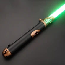 ANTSABER RGB Lightsaber Metal Handle Heavy Dueling 12 Color Change Volume Adjustment Xneopixel Laser Sword Heavy Dueling