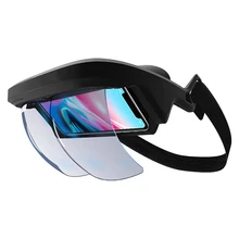 AR Headset  Smart AR Glasses 3D Video Augmented Reality VR Headset Glasses for iPhone & Android 3D Videos and Games