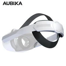 AUBIKA Head Strap for Meta/Oculus Quest 2 Replacement for Elite Strap Enhanced Support and Comfort VR Accessories