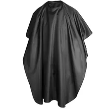 Adjustable Black And White Stripe Hairdressing Gown Hair Cutting/barbers Cape Hairdressing Hair Cutting Gown Barber Apron