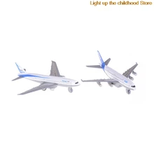 Aircraft model Alloy materials Airbus A380 Boeing kids toys