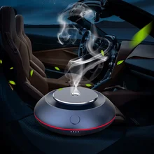 Alloy Car Air Freshener Smart Car Aroma Diffuser Car Perfume Aromatherapy ion Formaldehyde Air Purifier Aromatherapy for Home