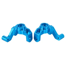 Aluminum Steering Hub Carrier Knuckle (L/R) 0005 Portal Drive Housing Front for WLtoys 12428 12423 1/12 FEIYUE Desert Eagle FY03