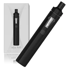Authentic Joyetech eGo AIO Kit with 25W 1500mAh Atomizers 2ml Tank 0.6ohm Coil - Black