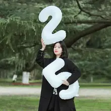 Automatic Seal  Fashion Multi-functional Number Balloon Chic Balloon Props Decorative   for Party