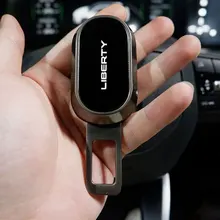 Automobile Safety Belt Extender Connector Buckle Locking Device Safety Belt Bayonet Pin Holder For Jeep Liberty KJ KK 2012 2013
