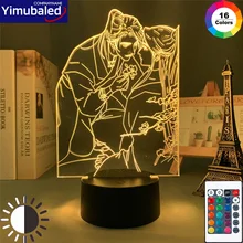 BL Anime Tian Guan Ci Fu Led Night Light Bedroom Decor Touch Sensor Colorful Neon Acrylic 3d Light Xie Lian Hua Cheng Table Lamp