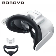 BOBOVR F2 Upgrade Active Air Circulation Facial Interface for Oculus Quest 2 Magnetic Connection Reduce Lens Fogging Soft Pad