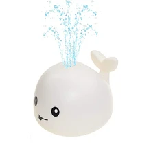 Baby Light Up Bath Tub Toys Whale Water Sprinkler Pool Toys for Toddlers Infants Kids