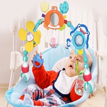 Baby Musical Mobile Toys for Bed/Crib/Stroller Plush Baby Rattles Toys for Baby Toys 0-12 Months Infant/Newborn Educational Toys