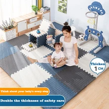 Baby Puzzle Floor Kids Carpet Baby Mattress EVA Foam Baby Blanket Educational Toys Play Mat for Children Baby Toys Gift 30x1cm