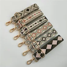 Bag Parts Accessories Strap Bags Nylon DIY Wide Backpack Black Handle Crossbody Canvas Replacement Shoulder Bag Strap
