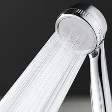 Bath High Pressure Shower Head Water Saving Rainfall with ABS Chrome Holder Shower Spray Nozzle Filter Bathroom Accessories