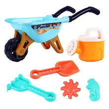 Beach Toy Sand Set Bucket Trolley Shovel Sand Play Beach Game Toy 2021 Summer Outdoor Toy for Boys Girls Water Play Kids Gifts