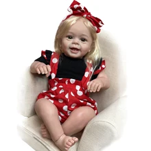 Bebê Reborn 55cm Finished Yannik Soft Vinyl Reborn Dolls Realistic Toddler Handmade Rooted Hair Bebe Reborn