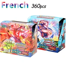 Best Selling French Version Pokemon Cards Sword Shield Battle Styles STYLES DE COMBAT For Children's Christmas Gift