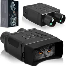 Binoculars Night Vision Device R6 850nm Infrared 1080P HD 5X Digital Zoom Hunting Telescope Outdoor Day Night Dual Use 300m