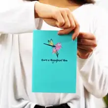 Blessing Card Festival Paper Hidden Design Handmade Mother's Day Greeting Card   Greeting Card  for Birthday