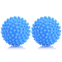 Blue PVC Reusable Hair Removal Catcher Filter Mesh Pouch Cleaning Balls Bag Dirty Fiber Collector Washing Fabric Softener Ball