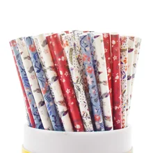 Boho Floral Paper Straws Vintage Flower Birds Botanical Designs Wedding Decorations Disposable Straws Birthday Party Supplies