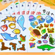 Books Children's Concentration Sticker  2-6 Year Old Baby Cartoon Stickers Brain Puzzle Game Early Teaching Libro livros Livres