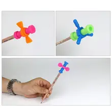 Brand 4 Pcs Fidget Toys Pencil Topper Spinner Kids Adult Hand Spinner Pen Decompression Grade Bpa Anti-stress Fidget Pen Toys