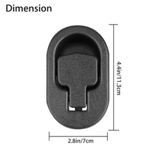 Buckle Hand Pull Handle Couch Hardware Lever Parts Plastic Replacement