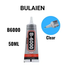 Bulaien B6000 50ML Clear Contact Phone Repair Adhesive Multipurpose DIY Glue With Precision Applicator Tip