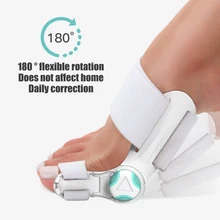 Bunion Splint Big Toe Straightener Adjustable Corrector Knob Hallux Valgus Correction Orthopedic Supplies Pedicure Foot Care