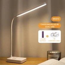 C2 Usb Charging Desk Lamp Led Eye Protection Dimmable Reading Light Student Study Night Light Touch Switch Folding Table Lamp