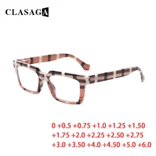 CLASAGA 2022 The New Men Women Fashion Oversized Square Reading Glasses Large Frame Presbyopia Eyeglasses Diopter+0+1.0~+6.0