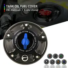 CNC Aluminum Keyless Motorcycle Fuel Gas Tank Cap Cover for SUZUKI HAYABUSA GSX1300R GSXR1300 GSXR 1300 2008-2017