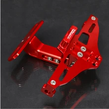 CNC For HONDA CBR954RR CBR 954 RR 2002 2003 Motorcycles Accessories Angle Rear License Plate Bracket Mount Holder With LED Light