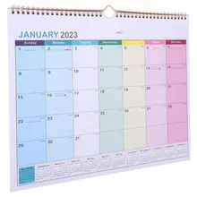 Calendar Wall Monthly 2023 Hanging Planner Office Schedule  Paper Year Academic Vertical Planning Note Desk Agenda Yearly