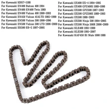 Cam Timing Chain For Kawasaki EN400 EN450 EN500 ER500 Vulcan 400 454 500 EX400 EX500 GPZ400S GPZ500 Ninja 500 500R KLE400 KLE500