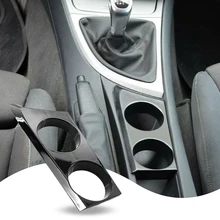 Car Cup Holder Plastic Left Drink Bottle Storage Bracket Driving Vehicle Interior Accessory Replacement for 1 Series E87 04-11