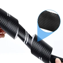 Car Decor Accessories Interior Carbon Fiber Threshold And Trunk Car Sticker for Fiesta MK8 MK7