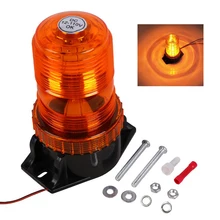 Car Emergency Flash Strobe Lamp Rotating Traffic Safety Warning Lights School Indication Led Round Ceiling Box Trailer Light