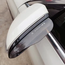 Car Rearview Mirror Rain Eyebrow Rain Shield Shade Protector Cover for Tesla Model X Accessories