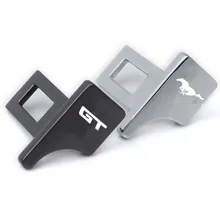 Car Safety Buckle Clip Seat Belt Plug Alarm Canceler Stopper For Ford Mustang Shelby GT Car accessories