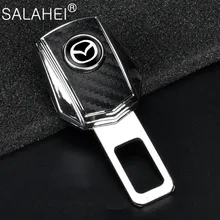 Car Safety Seat Belt Extension Buckle Plug Alarm Eliminator For Mazda Demio 2 3 5 6 M3 M5 M6 CX-5 CX-7 CX-9 RX-8 MX5 Accessories