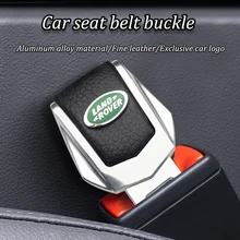 Car Safety Seat-belt Lock Buckle Plug Thick Insert Socket Seat Belt Clip interior Tools For Land Rover Range Discovery Evoque SE